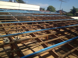 Metal Battens in Roof Replacement